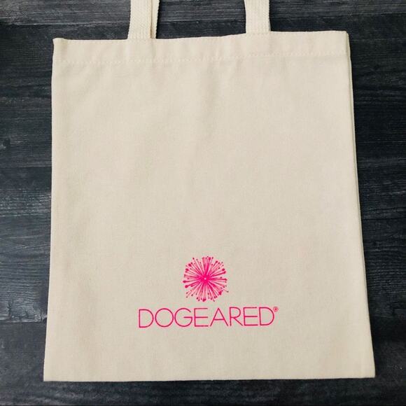 Dogeared Slay Then Rose lil tote bag 12.5” x 14” - Picture 3 of 4